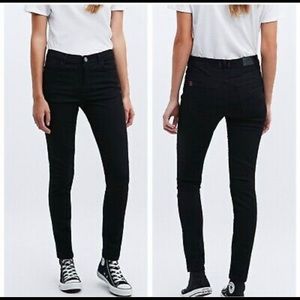 BDG Urban Outfitters Black High Rise Cigarette Skinny